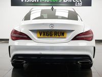 Used Mercedes CLA180 AMG line 122 HP (89 kW) 2016 White Sedan