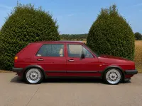 Used VW Golf II 75 HP (55 kW) 1987 Red Hatchback