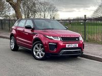 Used Land Rover Range Rover evoque HSE Dynamic 180 HP (132 kW) 2017 Red SUV