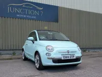 Used Fiat 500 Lounge 69 HP (50 kW) 2014 Green Hatchback