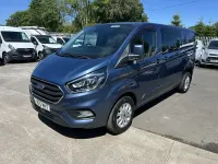 Used Ford Transit Custom Limited 170 HP (125 kW) 2020 Blue Van