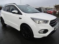 Used Ford Kuga ST-Line 120 HP (88 kW) 2017 Frozen white SUV