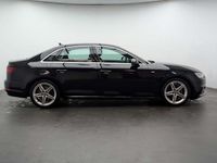 Used Audi A4 S-Line 150 HP (110 kW) 2018 Black Sedan