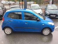 Used Hyundai i10 Classic 78 HP (57 kW) 2010 Blue Hatchback