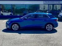 Used Audi A3 Sportback Sport 150 HP (110 kW) 2020 Blue Hatchback