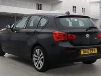 Used BMW 116 Sport Line 2017 Sapphire black Hatchback