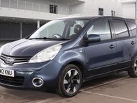Used Nissan Note N-TEC 90 HP (66 kW) 2012 Blue Hatchback