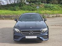 Used Mercedes E300 AMG line 245 HP (180 kW) 2018 Blue Coupe