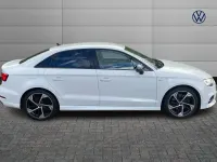Used Audi A3 Black Edition 147 HP (108 kW) 2019 White Sedan