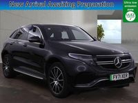 Used Mercedes EQC400 AMG line 300 kW (408 HP) 2022 Black SUV