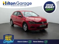 Usado VW Polo SE 95 HP (69 kW) 2018 Vermelho Citadino