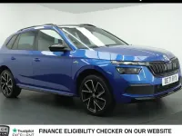 Used Skoda Kamiq Monte Carlo 115 HP (84 kW) 2021 Blue SUV