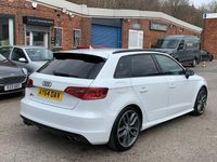 Used Audi S3 Sportback Advanced 300 HP (220 kW) 2014 White Hatchback