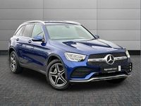 Used Mercedes GLC220 AMG line 191 HP (140 kW) 2020 Blue SUV