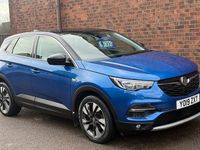 Used Vauxhall Grandland X Sport 130 HP (95 kW) 2019 Blue SUV