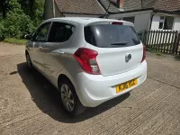 Used Vauxhall Viva 75 HP (55 kW) 2016 White Hatchback