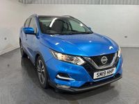 Used Nissan Qashqai N-Connecta 115 HP (84 kW) 2019 Blue SUV