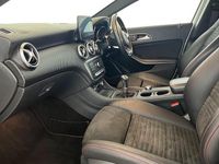 Used Mercedes A180 AMG Line Premium 122 HP (89 kW) 2017 Cirrus white Hatchback