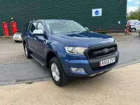 Second-hand Ford Ranger Limited 160 CP (117 kW) 2016 Albastru Pickup