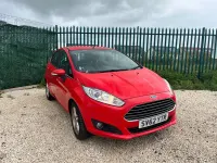 Usado Ford Fiesta Zetec 2012 Rojo Utilitario