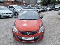 Begagnad Vauxhall Corsa Edition 2012 Orange Halvkombi