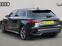 Used Audi A3 S-Line 113 HP (83 kW) 2025 Black Hatchback