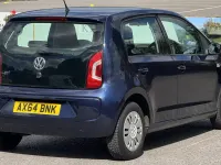 Used VW up! move up! 60 HP (44 kW) 2015 Blue Hatchback