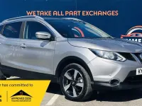 Used Nissan Qashqai N-TEC 110 HP (80 kW) 2015 Silver SUV