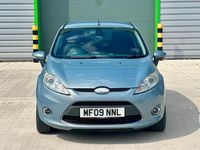 Used Ford Fiesta Titanium 2009 Blue Hatchback