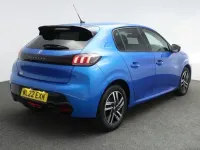 Used Peugeot 208 Allure Premium 129 HP (94 kW) 2022 Blue Hatchback