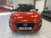 Used Hyundai Kona Premium 176 HP (129 kW) 2018 Orange SUV