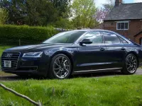Usado Audi A8 Comfort 2014 Azul Sedan