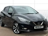 Second-hand Nissan Micra Tekna 101 CP (74 kW) 2019 Negru Hatchback
