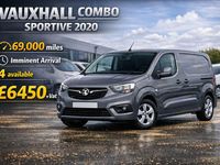 Used Vauxhall Combo Sportive 100 HP (73 kW) 2020 Grey MPV
