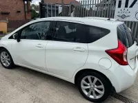 Used Nissan Note S 98 HP (72 kW) 2016 White Hatchback