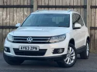 Begagnad VW Tiguan Match 2013 Vit SUV