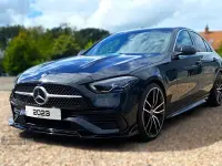 Used Mercedes C220 AMG line 197 HP (144 kW) 2023 Black Sedan