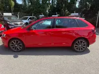 Used Skoda Rapid Sport 110 HP (80 kW) 2017 Red Hatchback