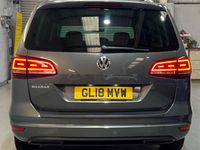 Used VW Sharan SE 177 HP (130 kW) 2018 Black MPV