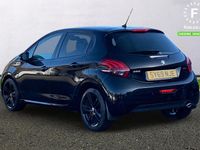 Used Peugeot 208 GT-line 109 HP (80 kW) 2019 Black Hatchback