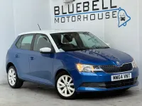 Used Skoda Fabia SE 2014 Blue Hatchback