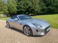 Used Jaguar F-Type Supercharged 380 HP (279 kW) 2015 Silver Cabriolet