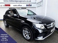 Used Mercedes GLC220 AMG line 2018 Black Estate