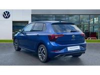 Used VW Polo Match 95 HP (69 kW) 2024 Reef blue metallic Hatchback