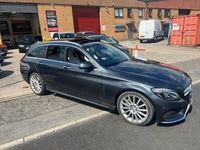 used Mercedes C250 C Class 2.1D AMG LINE PREMIUM PLUS 5d 204 BHP PAN ROOF