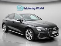 Used Audi A3 Sportback S-Line 150 HP (110 kW) 2023 Black Hatchback