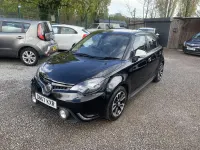 Usado MG MG3 106 HP (77 kW) 2017 Preto Citadino