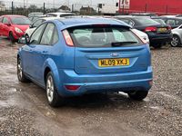 Used Ford Focus Zetec 2009 Blue Hatchback