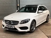 Used Mercedes C220 AMG Line Premium 168 HP (123 kW) 2014 White Estate