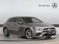 Used Mercedes A180 AMG line 136 HP (100 kW) 2019 Grey Hatchback